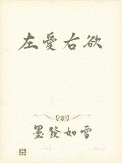 左爱右欲封面