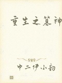 重生之篡神