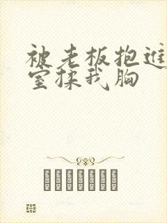 被老板抱进办公室揉我胸