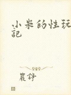 小米的性玩具日记
