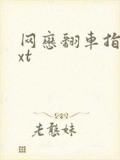 网恋翻车指南txt