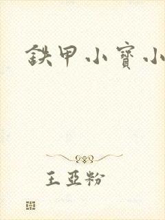 铁甲小宝小百合封面
