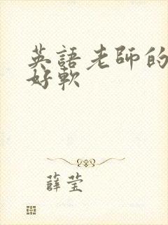 英语老师的兔子好软
