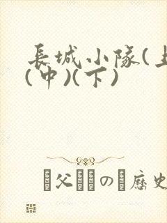 长城小队(上)(中)(下)