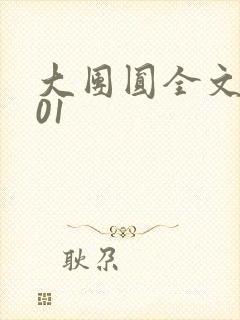 大团圆全文阅读01封面