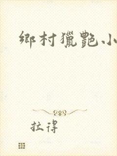 乡村猎艳小说