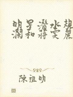 明星潜水规则杨澜和蒋雯丽封面