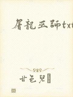 屠龙巫师txt