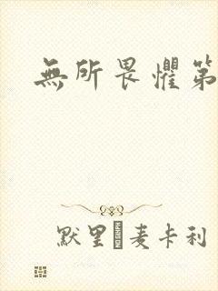 无所畏惧第二部封面