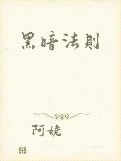 黑暗法则封面