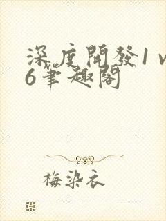 深度开发1 v6笔趣阁