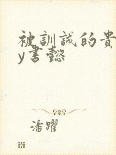 被训诫的贵妃by书懿封面