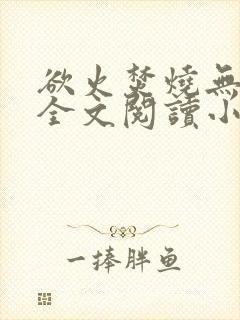 欲火焚烧无删减全文阅读小说