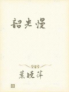 韶光慢封面