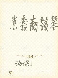 省委大秘楚东恒小说阅读全文封面