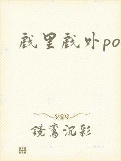 戏里戏外po封面