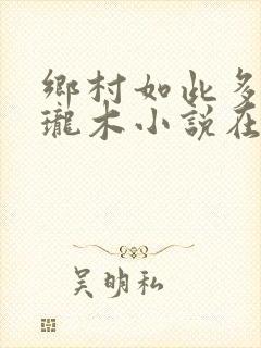 乡村如此多娇玲珑木小说在线阅读