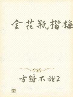 金花瓶楷梅花2