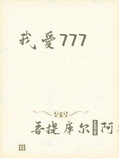 我爱777封面