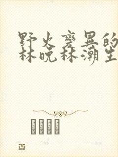 野火变异的父爱林晚林潮生