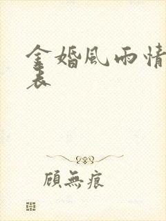 金婚风雨情演员表