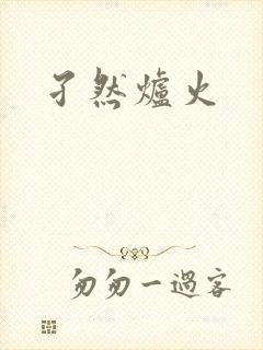 孑然炉火