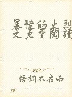 暴徒的火烈鸟全文免费阅读笔趣阁封面