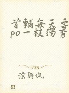 首辅每天要不够po一枝独秀全文