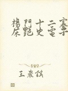 杨门十二寡妇肉床艳史电子书