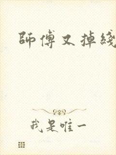 师傅又掉线了