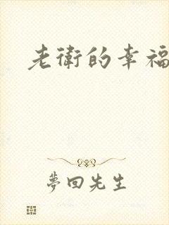 老卫的幸福生活封面