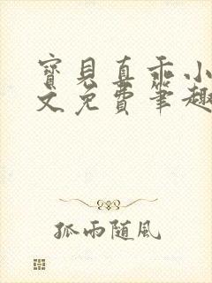 宝贝真乖小说全文免费笔趣阁