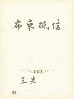 布束砥信封面