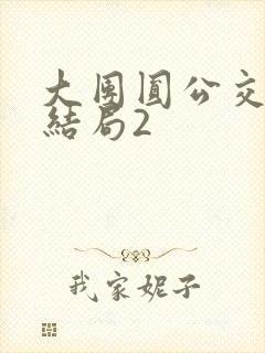 大团圆公交车大结局2封面