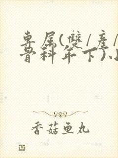 专属(双/产/骨科年下)小说封面