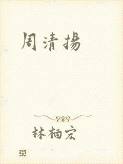 周清扬封面