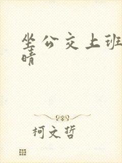 坐公交上班的苏晴
