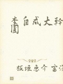 李自成大干陈圆圆