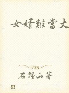 女婿难当大结局