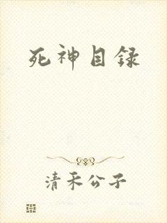 死神目录封面