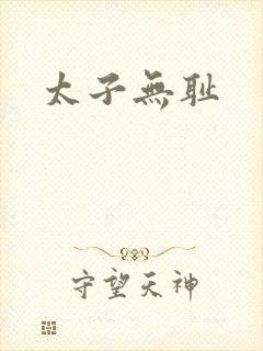 太子无耻封面