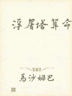 浮屠塔算命封面
