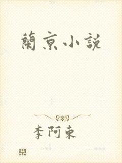 兰京小说封面