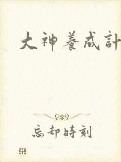 大神养成计划