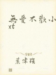 无爱不欢小说txt