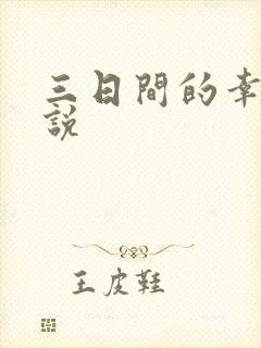 三日间的幸福小说