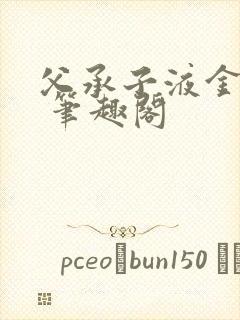 父承子液金银花 笔趣阁