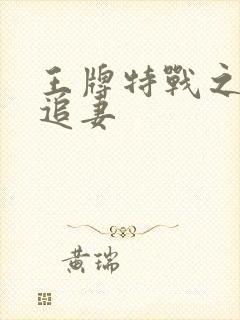 王牌特战之军少追妻