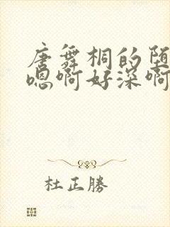 唐舞桐的堕落H嗯啊好深啊