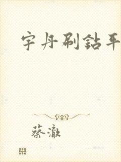 宇丹刷钻平台
